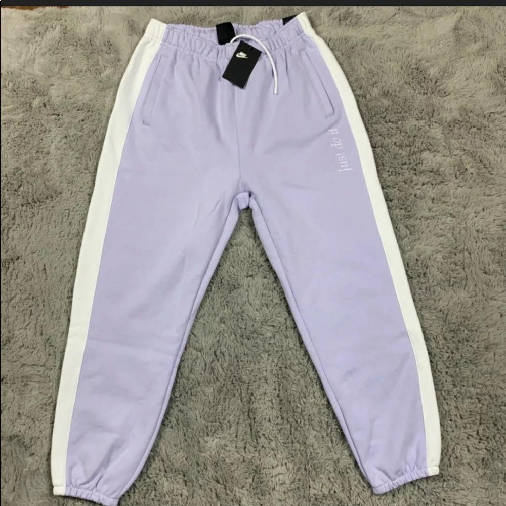 Nike Sportswear Just Do It Sweatpants Mens Purple